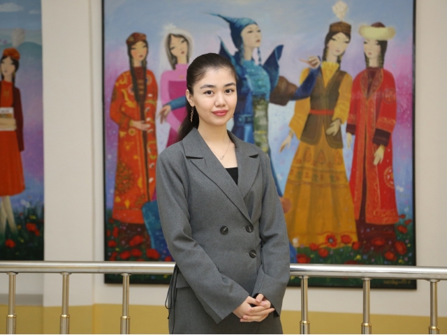 A Master's student of the Kazakh National Women's Teacher Training University was awarded a scholarship of the President of the Republic of Kazakhstan