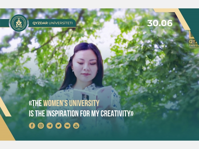 «The Women's University is the inspiration for my creativity»