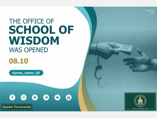 The office of «School of Wisdom» was opened