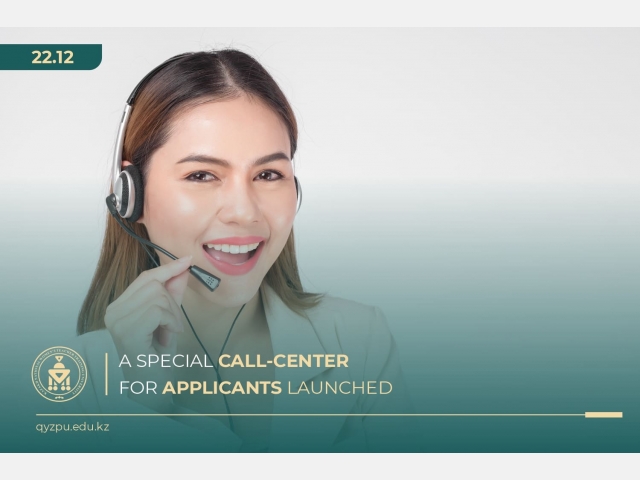 A special Call-center for applicants launched