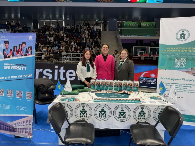 QyzPU Баку қаласында өткен «Study in Kazakhstan» көрмесіне қатысты