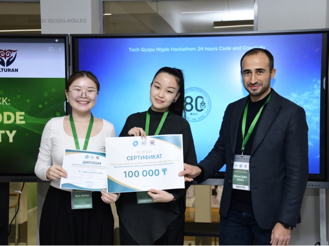 Tech QyzPu Nigde Hack: Хакатон жеңімпаздары анықталды