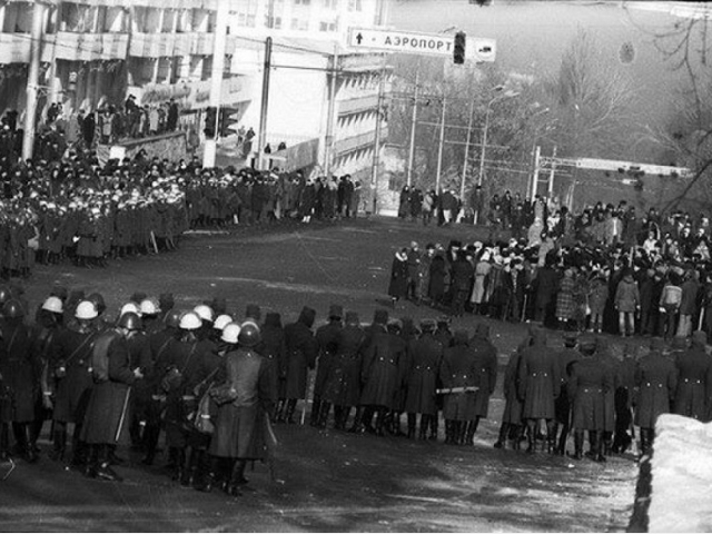 Heroes of Zheltoksan in the heart of Kazakh National Women's Teacher Training University