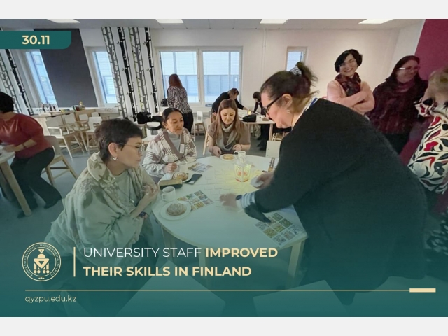 University staff improved their skills in Finland