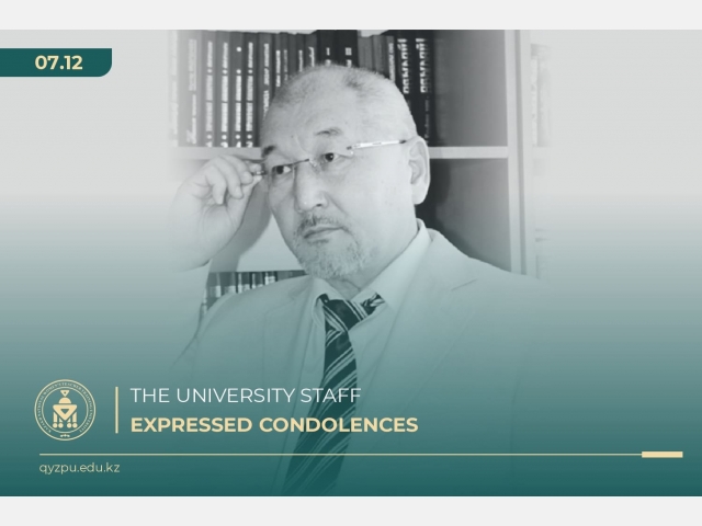 The University staff expressed condolences