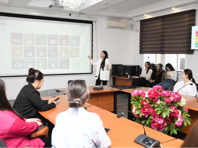 Сonference on the opening of the student club was held “Sustainable development