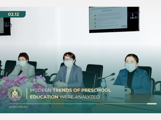 Modern trends of preschool education were analyzed